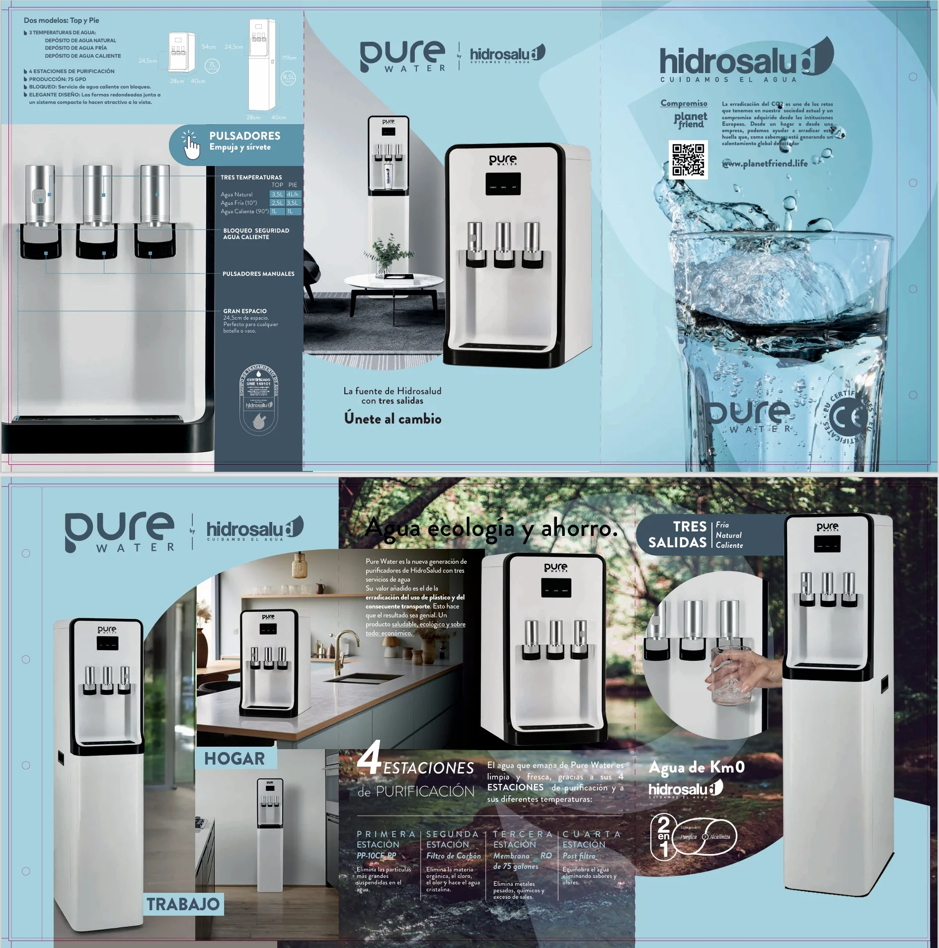 pure water para purificacion del agua